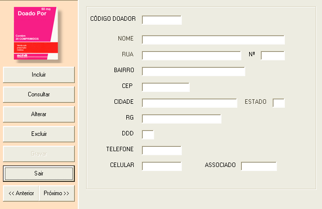 Doado por